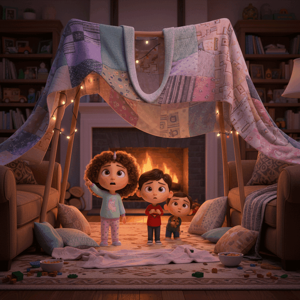 The Magical Blanket Fort