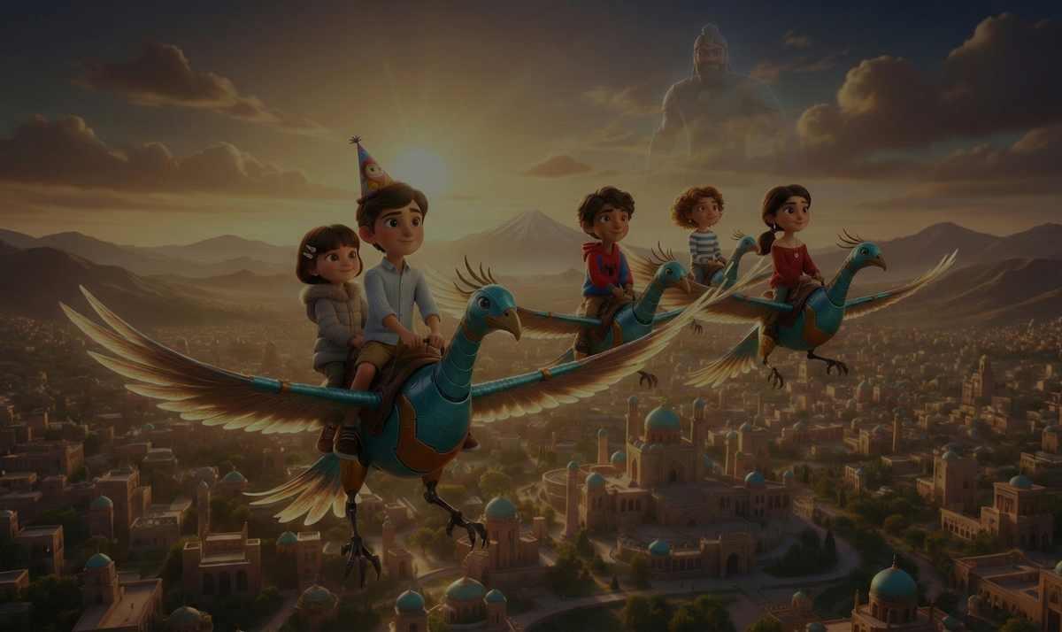Flight Over the Ancient City